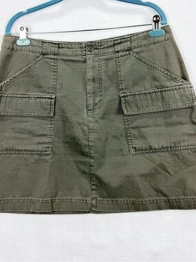 GAP Surplus Olive Green Cargo Utility  Skirt